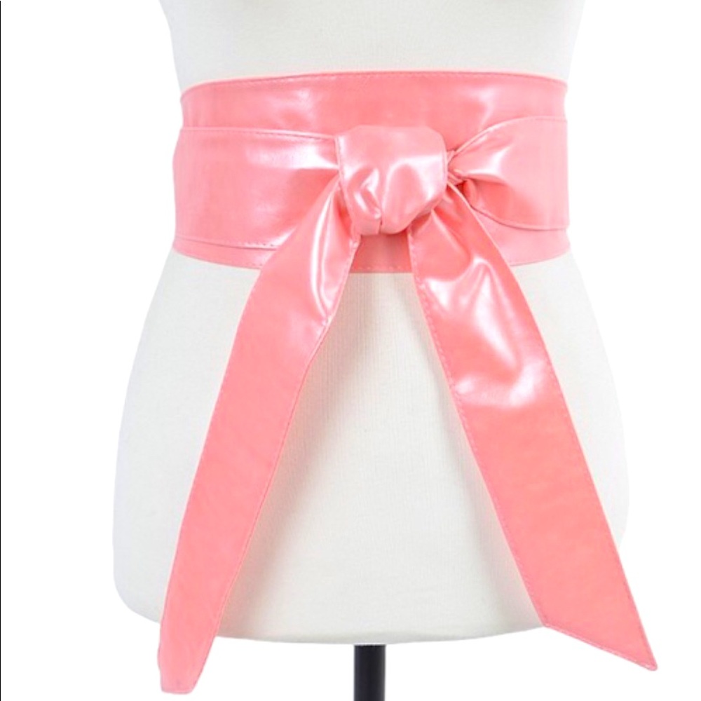 Pretty Pink FreeStyle Obi Statement Belt